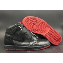 Nike Air Jordan 1 Retro High OG “SP Gina” Men's Black/Black-White-Varsity Red Basketball Shoes CD7071-001