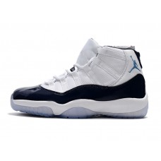 Air Jordan 11 Retro "Win Like 82" (Midnight Navy) Basketball Shoes White/Midnight Navy-University Blue 378037-123