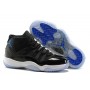 Air Jordan 11 "Space Jam" Basketball Shoes Black/Dark Concord-White 378037-003